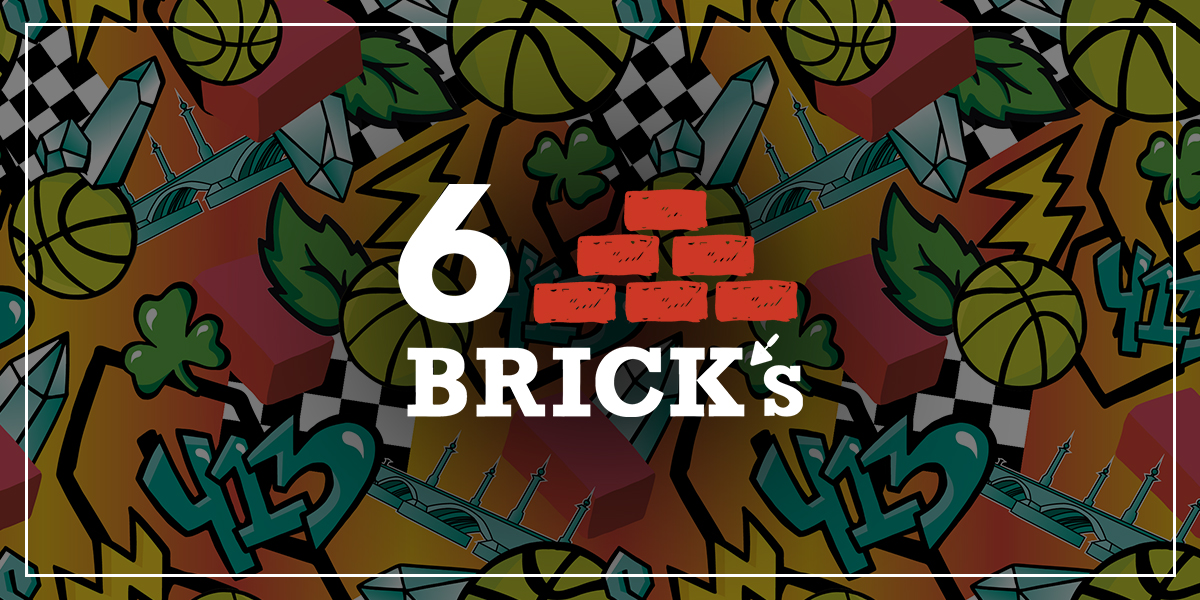 6B logo w. word wall